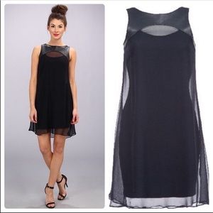 Bailey 44 Dry Martini Dress Navy Leather